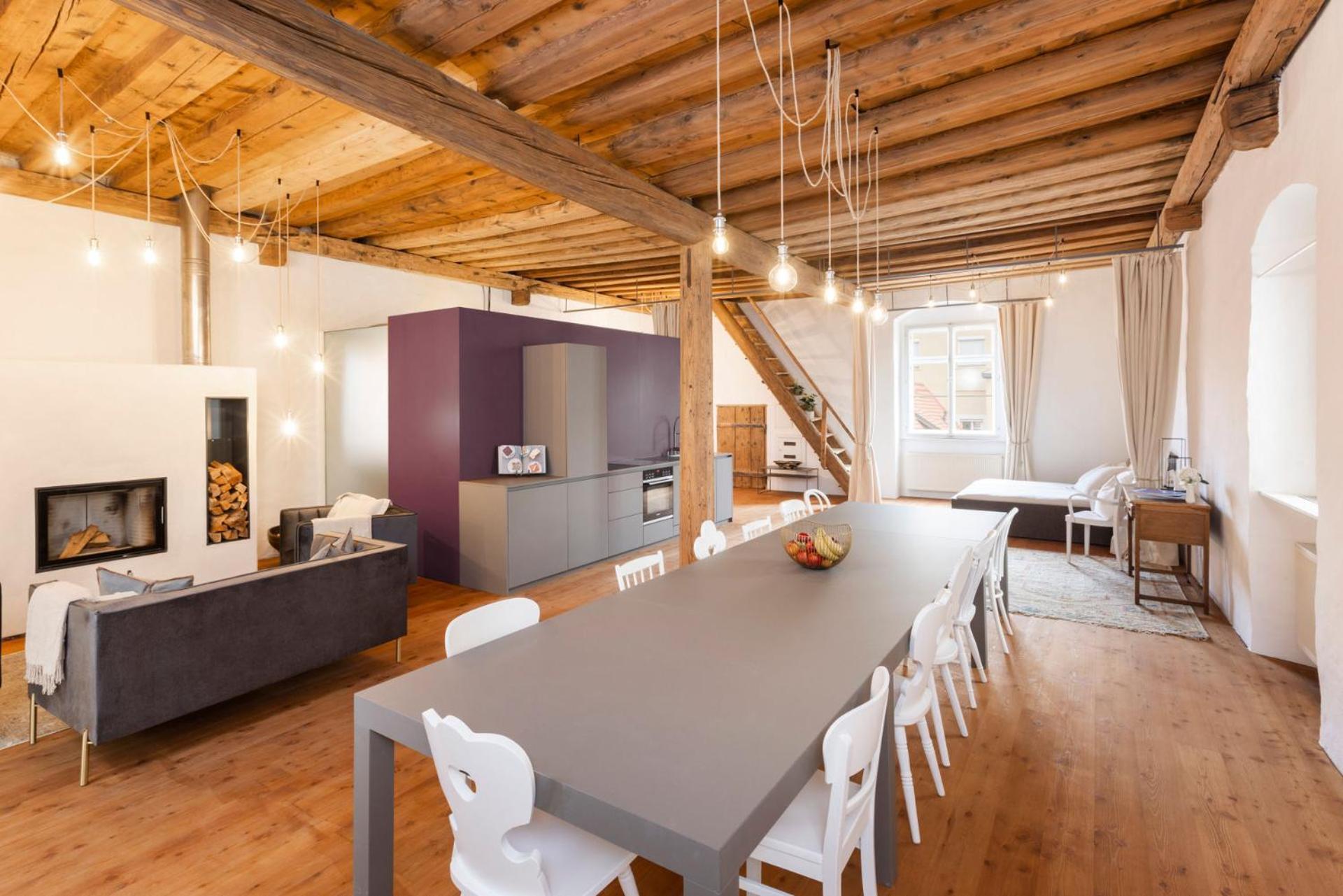 Apartamento Siebensternehaus Steyr Exterior foto